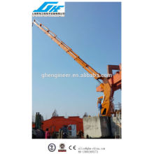 28m 2t small size folding arm Telescopic marine Crane